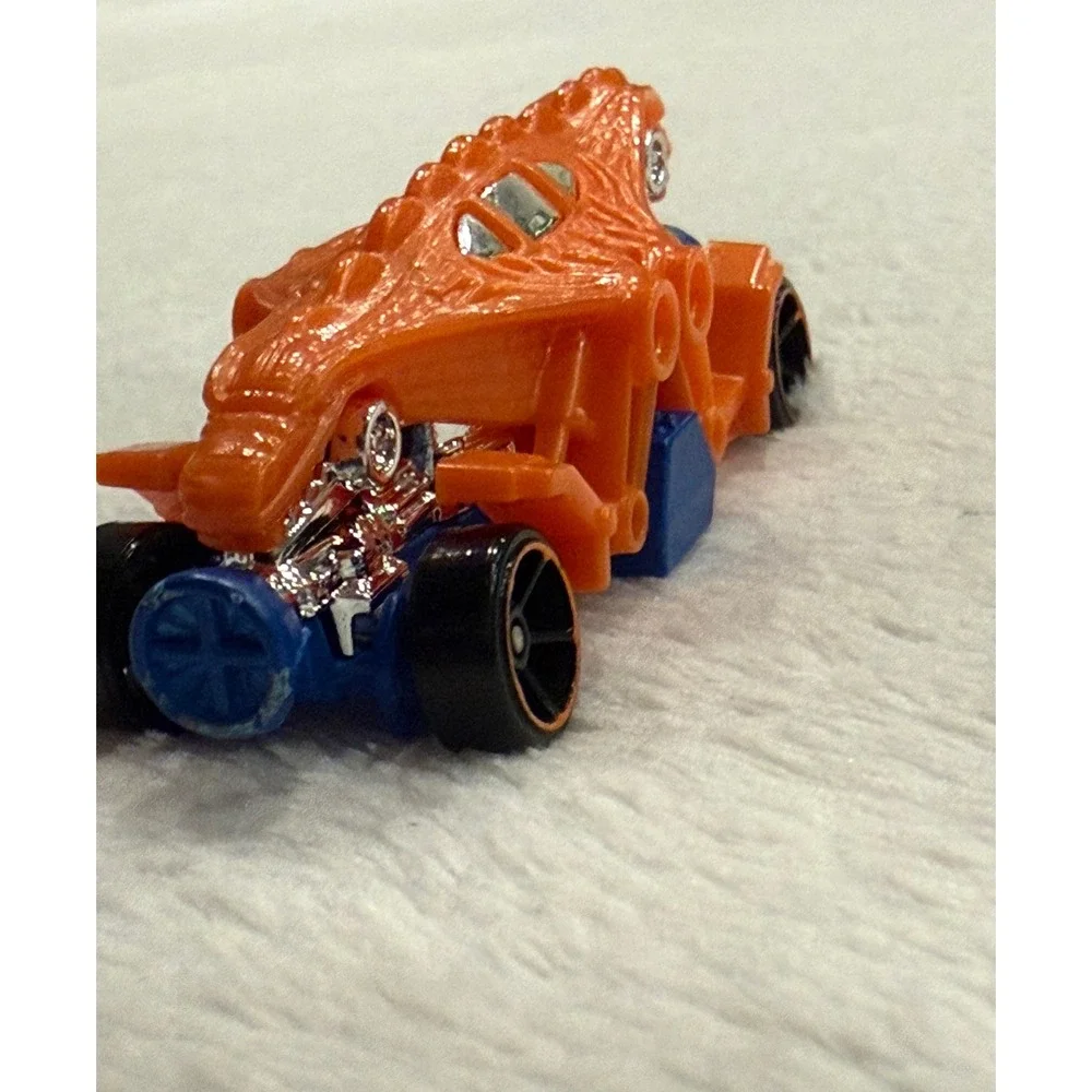 Hot Wheels Double Demon Orange Blue 1985 Mattel‎ Diecast Toy Car